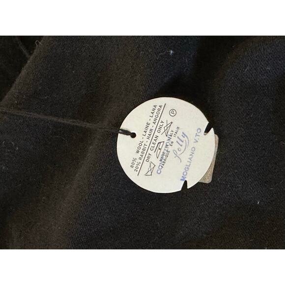 NWT Sonia Rykiel Women's Black Wide Leg Palazzo Sweatpants Joggers Size 38 - Picture 4 of 9